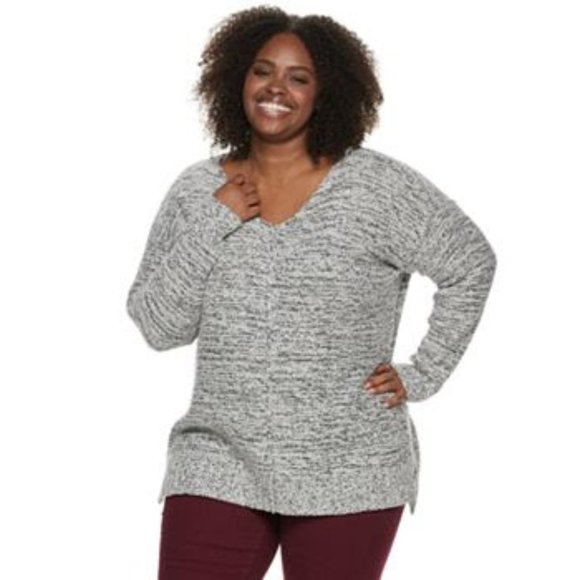 Sonoma Plus V-Neck Sweater NWOT - Picture 9 of 9